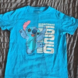 Disney Blue Stitch Kids Tee